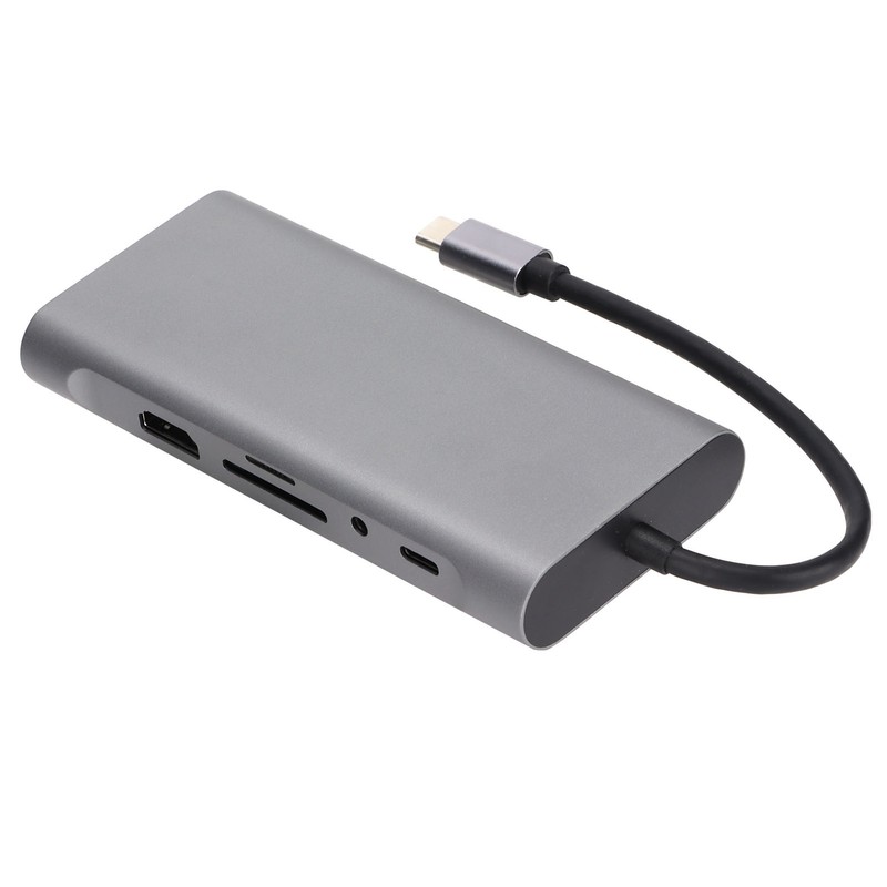 USB C Docking Station 11 in 1 Durable Sturdy 87W