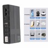 UPS Battery Backup 10400mAh 5V 9V 12V 2A POE 15V