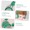 COHEALI Rhinestone Dinosaur Headphones with Mic Wired Headset for School