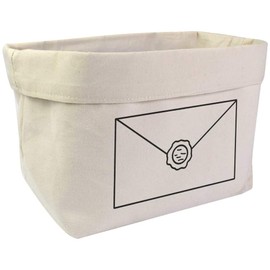 Large 'Wax Sealed Letter' Canvas Organiser/Storage Bag (OR00014247)
