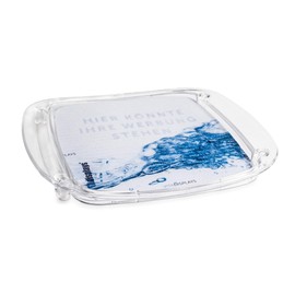 VITAdisplays Economy Combination Plate/Cash Tray Change Tray Transparent Customisable with Paper Insert