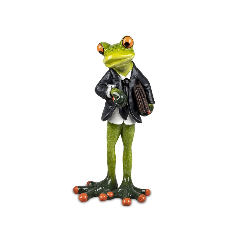 formano Frog Manager or Manager Chef Decorative Figure Decoration Ornament