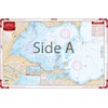 Waterproof Charts, Standard Navigation, 28 NW Lake Erie and Detroit