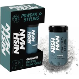 Nishman Polvo Texturizador Matte P1 Gum Gum Aroma Chicle 20g