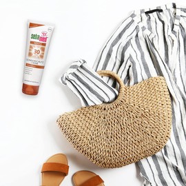 Sebamed Sun Protection Cream with SPF 30, Daily Waterproof Sun Protection with pH Value 5.5, for the Face, Made in Germany, No Microplastics, 75 ml