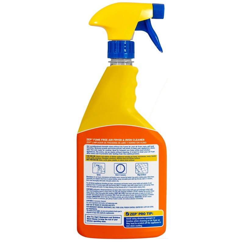 Zep Fume Free Air Fryer & Oven Cleaner, R49312-24 fl