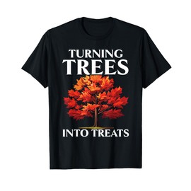Maple Tree Tapping Sap Maple Syrup Mapple Tapper T-Shirt