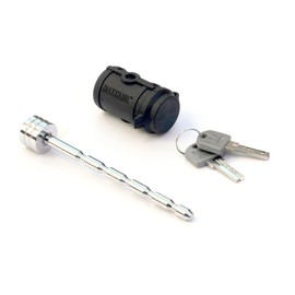 MaxxHaul 50186 Trailer Tongue Coupler Lock Adjustable Trailer Tongue Pin 1/4" Diameter, Fits 1" to 3" Latch-Type Coupler for Trailer, RV, Truck, Towing