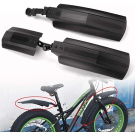 1 Pcs Bike Mud Guard Fat Tire Bike Mountain 26 Inch Bike Tire Snow Bicycle Bike Front Rear Mudguard Cycling Bike Fender for Fat Tire Mountain Bike Fenders with Ultra-Wide (1).