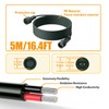 cshare Extension Cords for String Lights Inflatable Decorations, 2 Pin