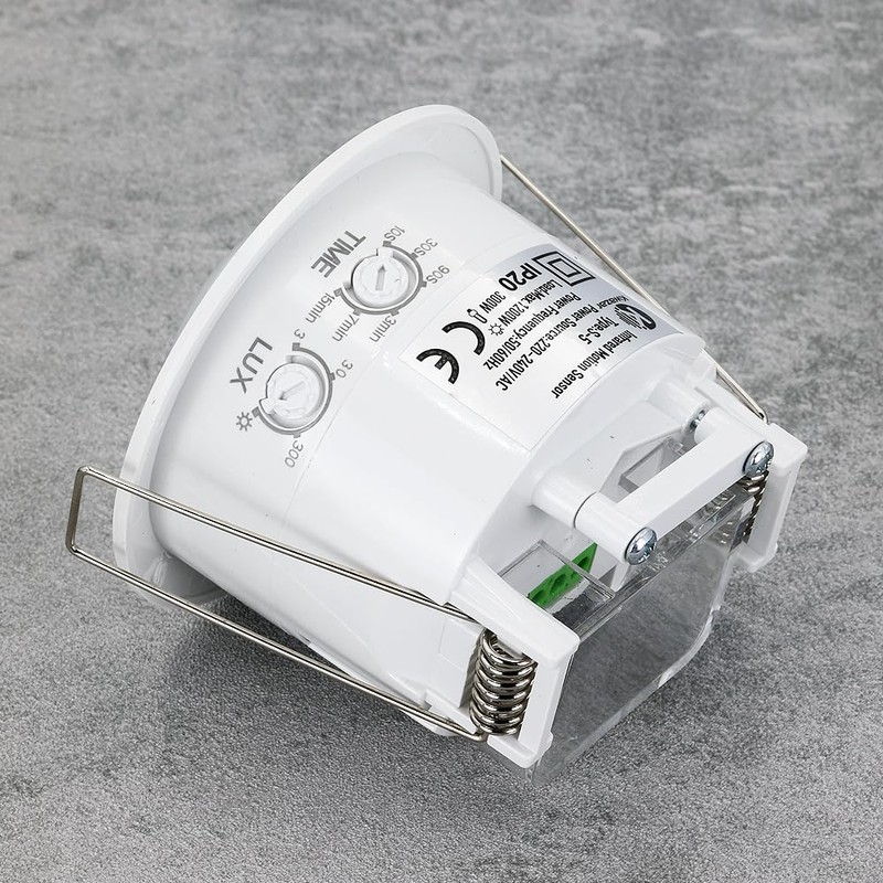 Infrared Ceiling Motion Sensor S5 for Indoor Use, with Twilight