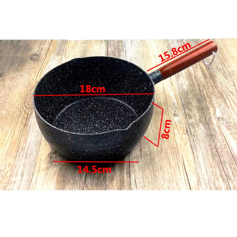 Nonstick Pot Multifunctional Nonstick Saucepan Small Cooking Pot for Noddles