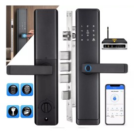 DAWEI GO Cerradura Inteligente Electrónica Wifi, Chapas Smart Lock