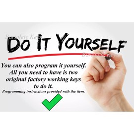 Bartolete Keys Car Key For 2007 2008 2009 2010 2011 2012 2013 Jeep Patriot Wrangler Compass *