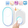 Smart Wireless Doorbell Ding Dong Ring Ringtone Alarm for Home