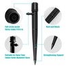 60 pcs 360 Degree Water Irrigation Drippers Drip Emitters, Adjustable