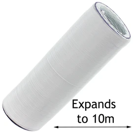 Spares2go Universal Tumble Dryer Extra Long 10m Vent Hose Pipe (4" / 100mm)