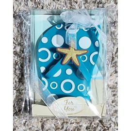 Fashion Craft Flip Flop Luggage Tag Fashion Craft Summer Beach Travel Wedding Party Cruise NEW