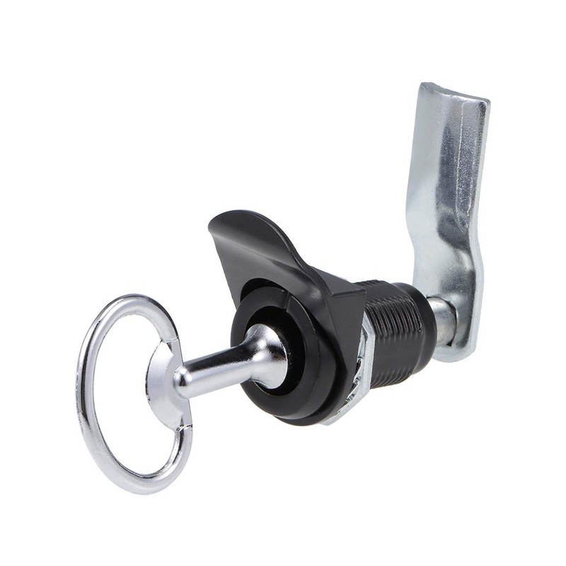 sourcing map 2 Pack Triangular Cam Lock Length with Keys