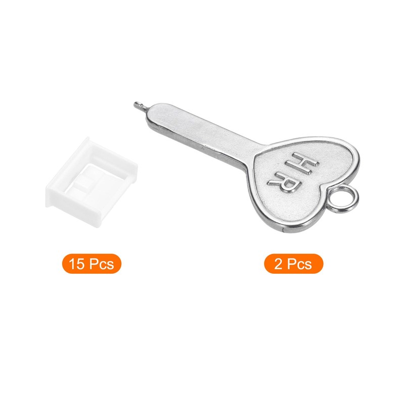sourcing map 15 Port Blocker Locking USB Port/Dust PC Blocker