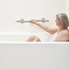 Seachrome 48 inch Bathroom Wave Grab Bar Satin Finish