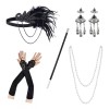 Nasjac Accesorios Mujer Kit Fiesta Gatsby Disfraz Vintage Epoca 1920s