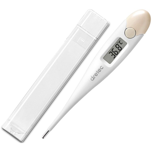 dretec TO-200PK Antibacterial 30 Second Forecast, Soft Touch Thermometer, Electronic Thermometer, Digital