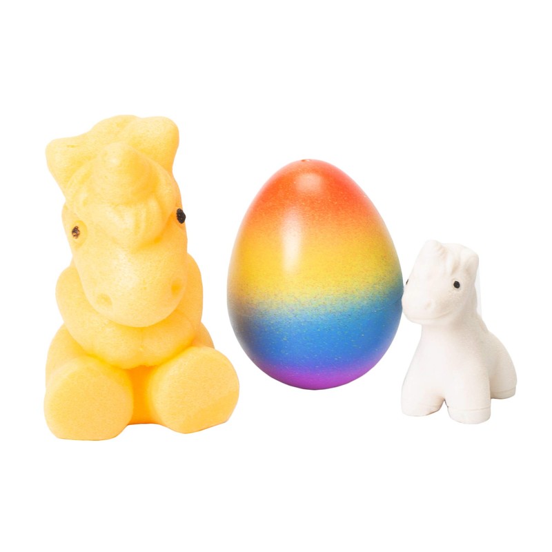 Set of 2 Surprise Growing Hatching Rainbow Egg Kids Toys