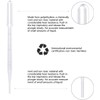 NC Plastic Transfer Pipettes 3 ml Measuring Pipette Feed Pipette