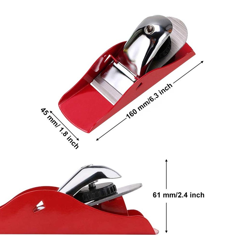 DSHE Mini Hand Planer Small Trimming Planer 6-1/2 inch Woodworking