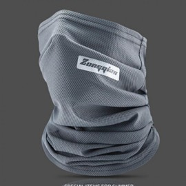 Mesh Sports Mask with UV Protection for Hiking, Golf, and Cycling Mesh Mask ZO Black 10ea