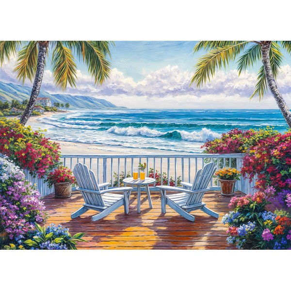 Seaside Lifestyle Jigsaw Puzzles for Adults 1000 Jigsaws Coastal Beauty