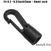 Shock Cord Snap Hooks LUORNG 20PCS 1/4 inch to 5/16