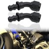2 Pcs MONOKING 6AN 45 Degree Push Lock Hose End