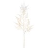 SilksAreForever 31.5" Artificial Cypress Leaf Stem -Cream (Pack of 12)