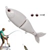 Fishing Lures for Freshwater,Top Water Blank Swimbait - Portable Wobblers