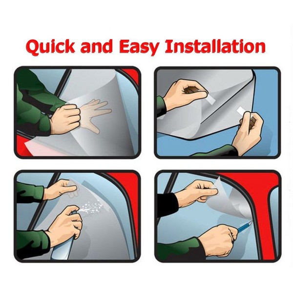 Autotech Park Precut Window Tinting Film Compatible with 2014-2019 Toyota