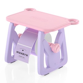 MUNBYN Label Holder for Rolls and Fanfold Labels, Thermal Sticker Holder for Desktop Thermal Printer, Accessory Supplies for Home, Office, Small Business