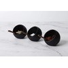 APS Moon Serving Set 6-Piece Set 3 Melamine Bowls Diameter