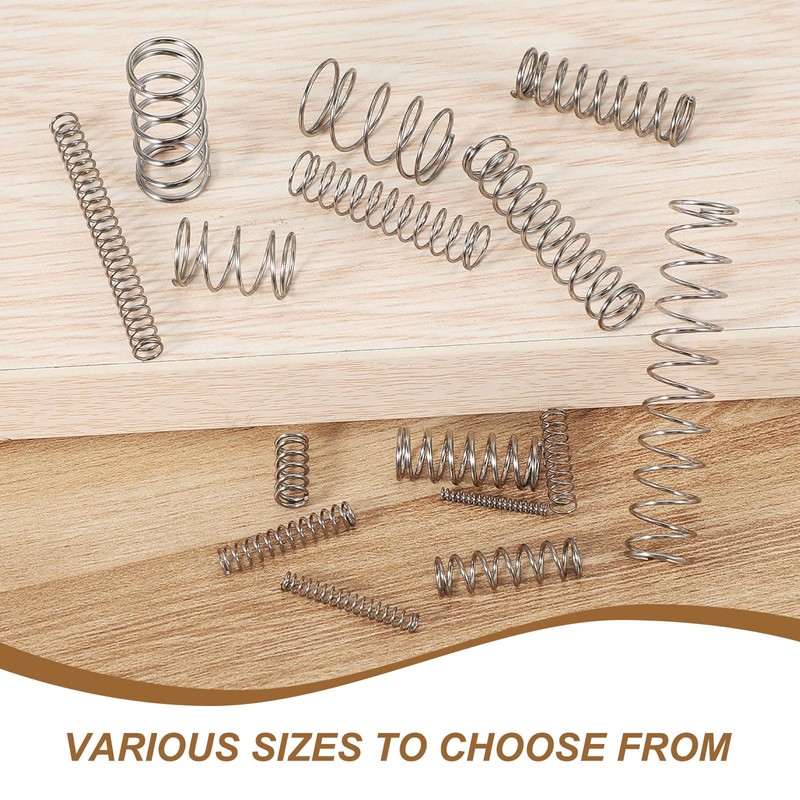 QUARKZMAN Pack of 10 304 Stainless Steel Compression Spring 0.5