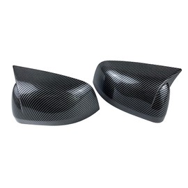 Arkdeffon Side Rear View Mirror Cover Side Mirror Cap Compatible with Durango 2011-2024 Grand cherokee 2011-2021 (Carbon Fiber Look)