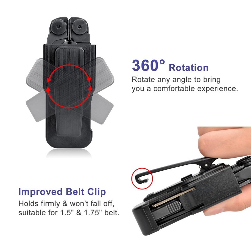 iGuerburn 360° Rotation Sheath for LEATHERMAN Wave & Wave Plus