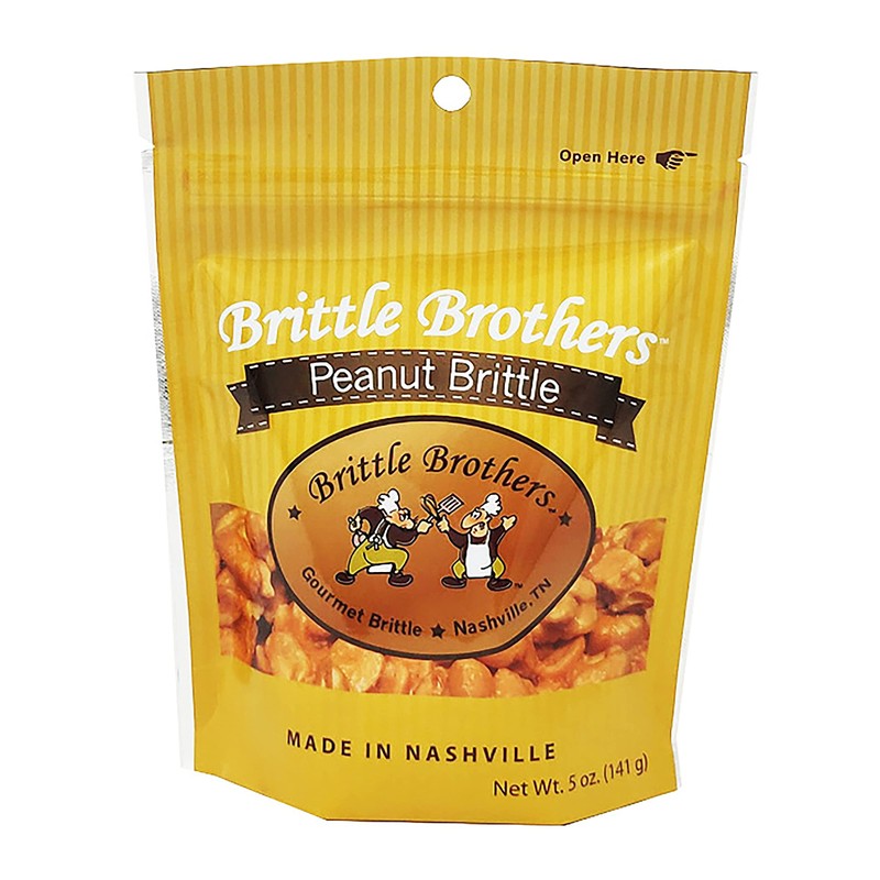 Brittle Brothers Peanut Brittle, 5 Ounce