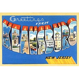 Greetings from Keansburg, New Jersey #3-1930's - Vintage Postcard Poster