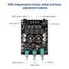 ZK-1002T Bluetooth Amplifier Board 2.0CH 100W*2 Mini Audio AMP with