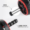 Rodillo de Abdominales Conjunto de 7 Piezas,Ab Roller Wheel Exercise