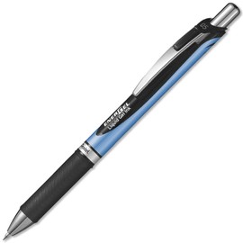 Pentel Energel BLN75 Retractable Gel Rollerball Pen 0.5mm 54% Recycled (Pack of 5)