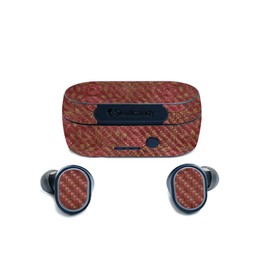 MightySkins Carbon Fiber Skin for Skullcandy Sesh True Wireless Earbuds - Neo Rose Pattern | Protective, Durable Textured Carbon Fiber Finish | Easy to Apply | Made in The USA