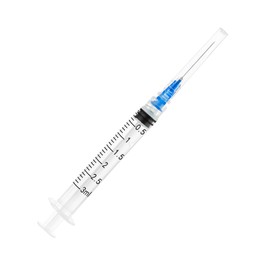 3ml Syringe with 23Gauge 1 inch 25mm, Pack of 20