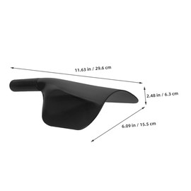 MERRYHAPY 2Pcs Hairdressing for Salon Barbershop Reusable Hair Coloring Protection Transparent Hairdressing Paddles for Makeup Hair Care